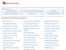 Tablet Screenshot of online-parcel-tracking.com